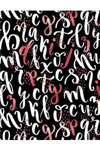 My Big Fat Bullet Journal Sparkly Letters Pattern 7