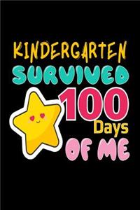 Kindergarten Survived 100 Days of Me