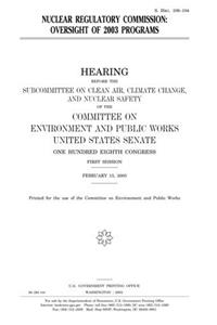 Nuclear Regulatory Commission