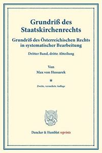 Grundriss Des Staatskirchenrechts