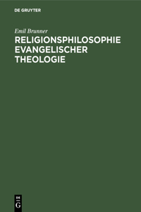 Religionsphilosophie Evangelischer Theologie