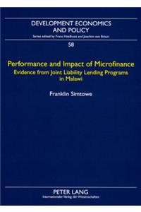 Performance and Impact of Microfinance