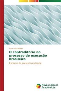 O contraditório no processo de execução brasileiro