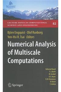 Numerical Analysis of Multiscale Computations