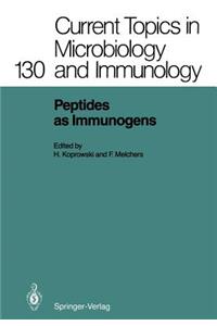 Peptides as Immunogens
