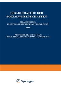 Bibliographie der Sozialwissenschaften