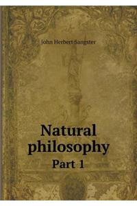 Natural Philosophy Part 1