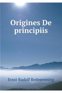 Origines de Principiis