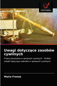 Uwagi dotyczące zasobów cywilnych