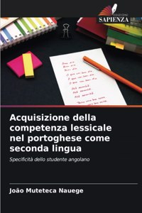 Acquisizione della competenza lessicale nel portoghese come seconda lingua