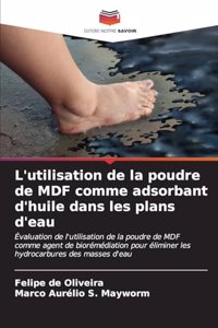 L'utilisation de la poudre de MDF comme adsorbant d'huile dans les plans d'eau