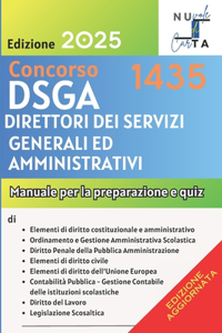 Concorso DSGA per 1435 posti Direttori dei Servizi Generali ed Amministrativi