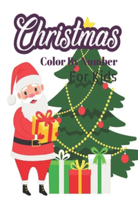 Christmas Color By Number For Kids