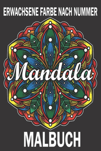 Erwachsene Farbe Nach Nummer Mandala Malbuch