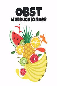 Obst Malbuch Kinder