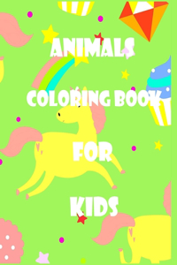 Animals coloring book for kids