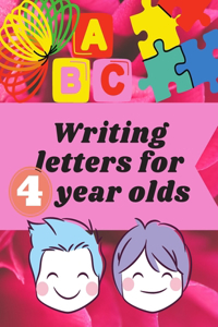 Writing letters for 4 year olds