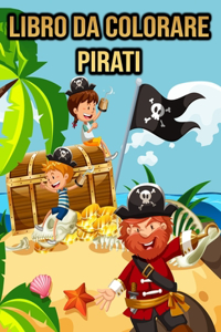 Libro da Colorare Pirati