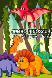 Jumbo Dinosaur Coloring Book