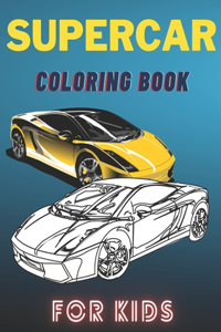 Supercar Coloring Book For Kids