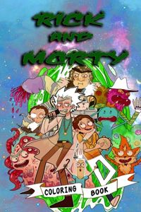 Rick and morty coloring book