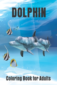 Dolphin Coloring Book for Adults