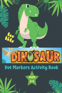 Dinosaur Dot Marker Activity Book for Kids ages 2-5