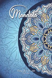 Mandala Coloring Book For Adult Relaxation