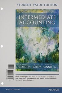Intermediate Accounting, Student Value Edition Plus Myaccountinglab with Pearson Etext -- Access Card Package