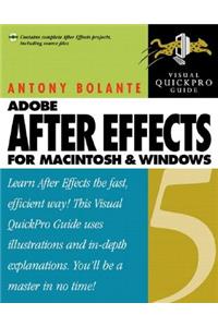 After Effects 5 for Macintosh and Windows