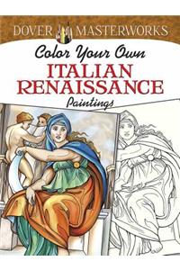 Color Your Own Italian Renaissance Paintings