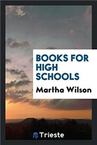 Books for High Schools