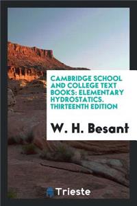 Elementary Hydrostatics