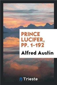 Prince Lucifer, Pp. 1-192