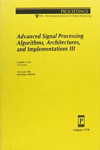 Advanced Signal Processing Algorithms Architecture