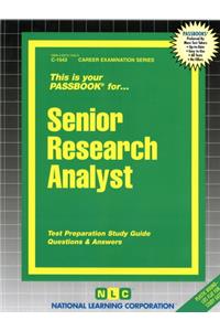 Senior Research Analyst