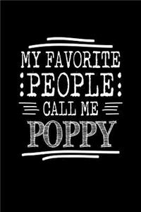 My Favorite People Call Me Poppy