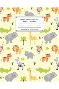 Primary Composition Notebook Grades K-2 Story Journal