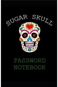 Sugar Skull Password Notebook