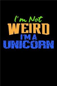 I'm Not Weird I'm A Unicorn