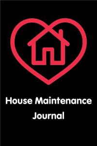 House Maintenance Journal