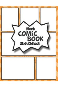 Blank Comic Book Sketchbook