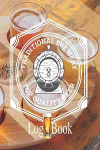 Traditional Brewery Top Quality Beer Log Book