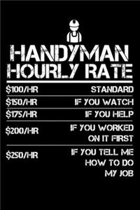 Handyman Hourly Rate