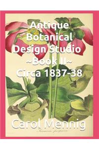 Antique Botanical Design Studio Book II Circa 1837-38