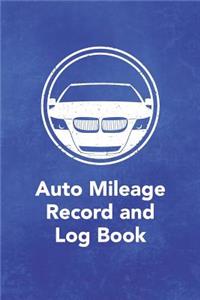 Auto Mileage Record and Log Book