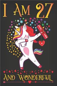 I Am 27 and Wonderful