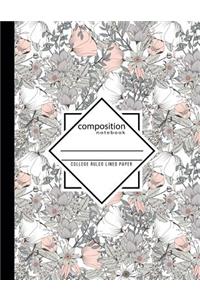 Composition Notebook College Ruled Lined Paper