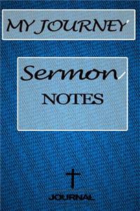 My Journey Sermon Notes Journal