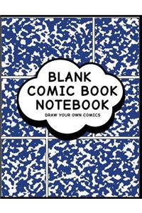 Blank Comic Book Notebook